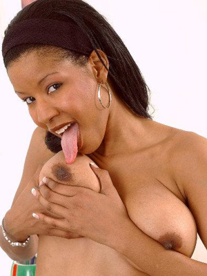 Ebony Titty Porn - Free Ebony Porn Pics of ebony pornstar Ivy with big tits - Ebony Porn Palace